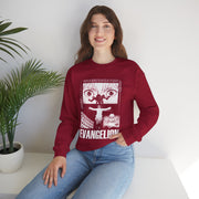 Evangelion Vintage Sweatshirt EV Character Illustration Japanese Retro Anime Fall Streetwear