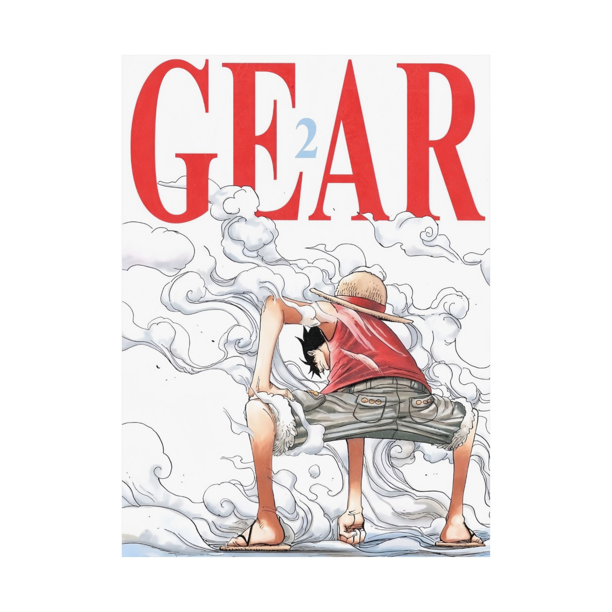 One piece luffy joyboy nika gumo gumo nika gear 5 gear 2 zoro manga anime poster monkey d. luffy