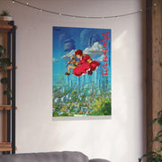 The Cat Returns Studio Ghibli Wall Art, Haru and Baron, Whimsical Fantasy Poster, Hayao Miyazaki Aesthetic, Pet Lover, Anime Poster