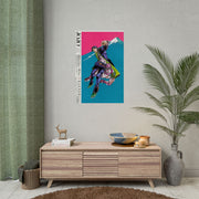 Vintage Jojo's Bizarre Adventure Hirohiko Araki Wall Art Poster Home Decor - Rolled Posters, Manga Cover, Part 5 Joestar Platinum Star, Hiraki, Retro, Room Decor