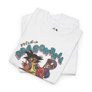 Vintage Goku Dragon Ball Retro Tee, Unisex Heavy Cotton T-Shirt, Motorcycle Y2K