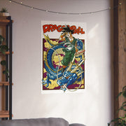 Dragon Ball Vintage Manga Cover Matte Vertical Poster, Anime Wall Art, Retro Japanese Comic Print, Home Decor Gift, Room Decor