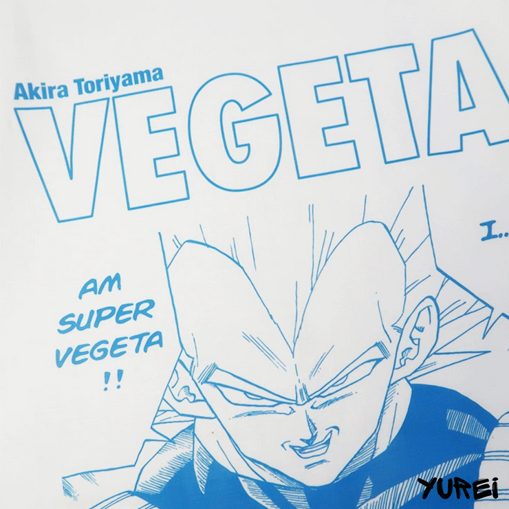 Vintage Dragon Ball Super Vegeta Graphic T-Shirt Black Anime T-Shirt Retro DBZ-Inspired Classic Vegeta Design Streetwear Bold Graphic