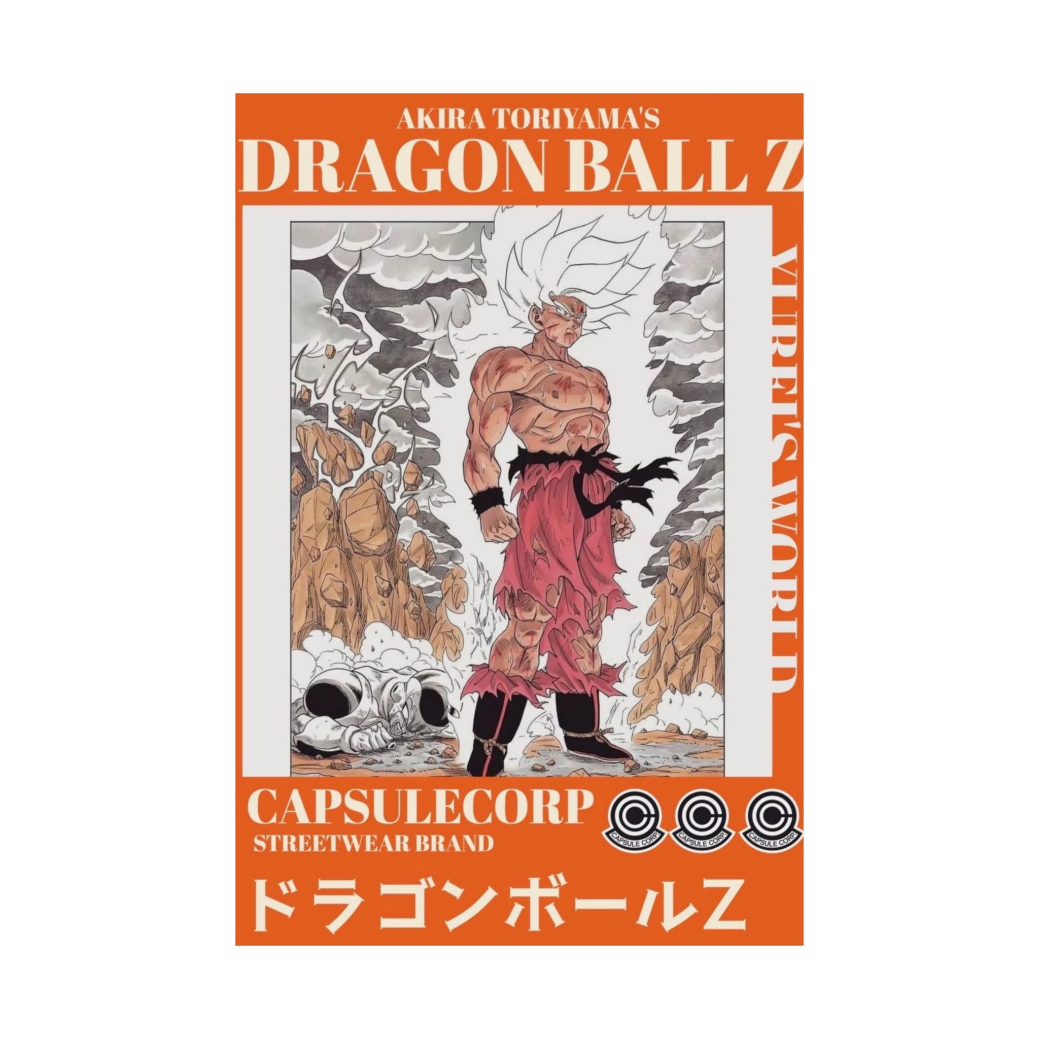 Dragon ball z classic dragon ball super saiyan goku bulma vegeta trunks gohan z fighters akira toriyama classic nostalgic anime poster dragon ball super beerus