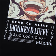 One Piece Luffy Gear 5 WANTED  Poster T-Shirt