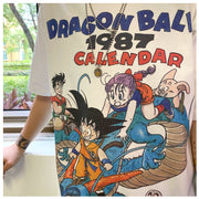 Dragon Ball 1987 Calendar Vintage T-Shirt