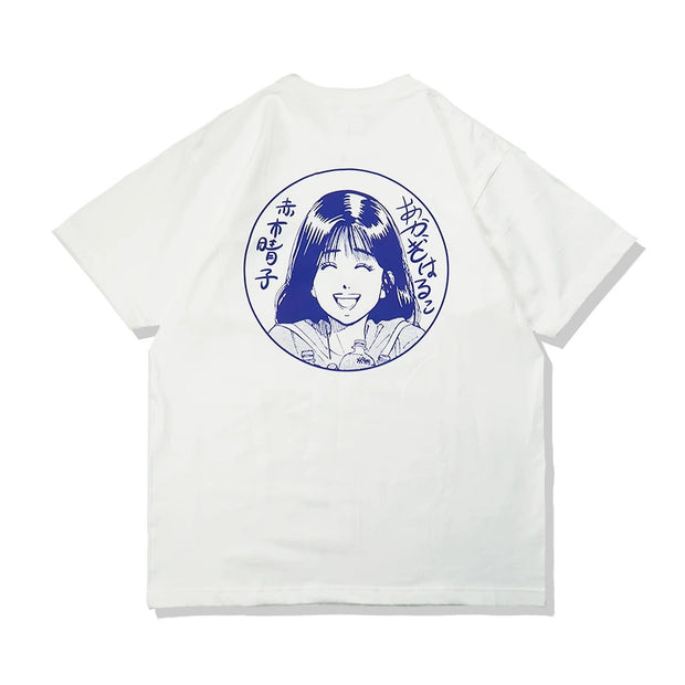 SLAM DUNK Capsule Studio Sakuragi Stylish Heavy Cotton T-Shirt