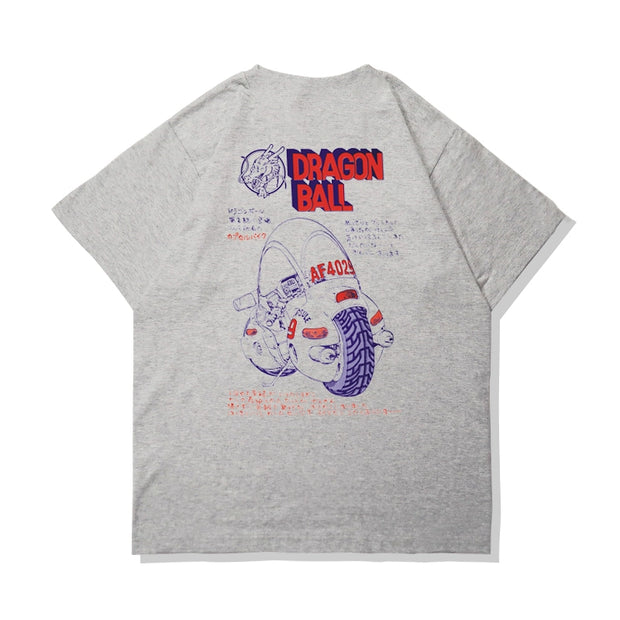 Dragon Ball x Motorbike Vintage T-Shirt