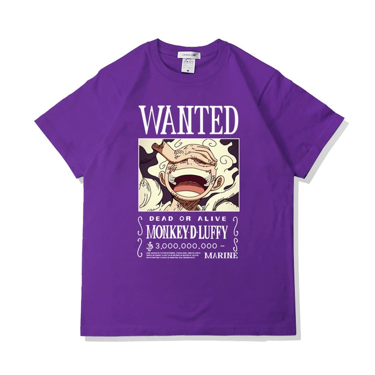 One Piece Luffy Gear 5 WANTED  Poster T-Shirt