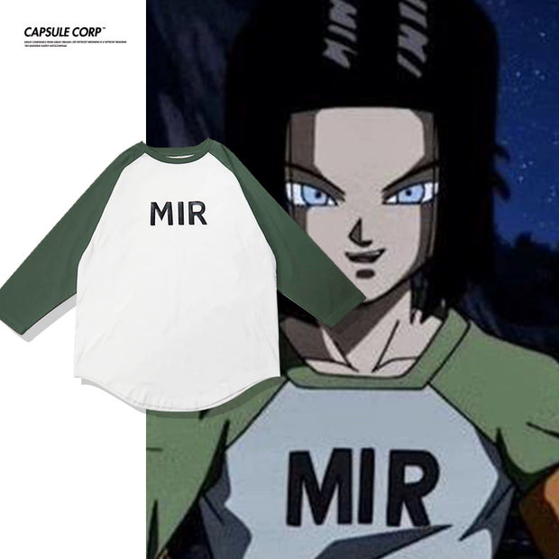 Dragon Ball Super x Android No. 17 MIR Long sleeve T-Shirt