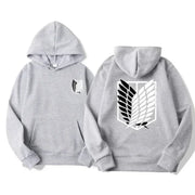 Attack on Titan Men's Casual Hoodie