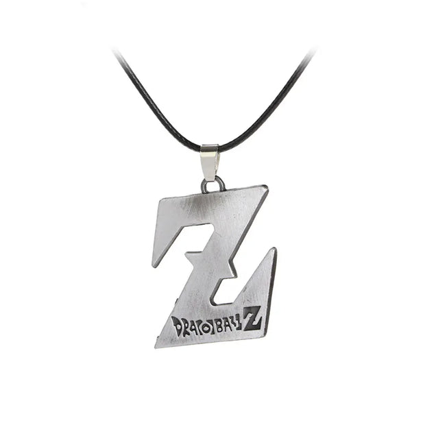 Dragon Ball Z Saiyan Logo Necklace & Keychain Set