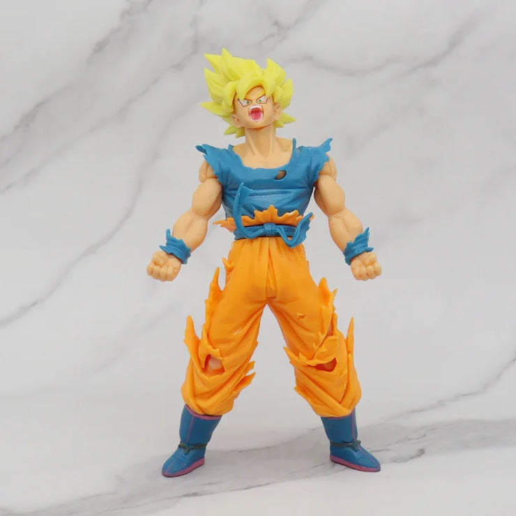 Dragon Ball Action Figure - Vegeta, Broly & Goku Collectible Model (18cm)