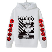 Naruto Casual Hooded Long-Sleeved Hoodie for Kids