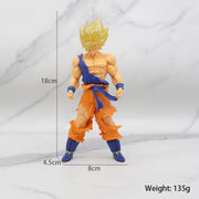 Dragon Ball Action Figure - Vegeta, Broly & Goku Collectible Model (18cm)