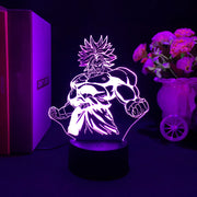 Dragon Ball Z 3D LED Night Light Action Figures - Goku, Vegeta, Gohan & More