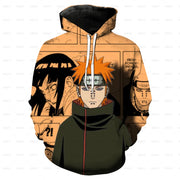 Naruto Kakashi 3D Hoodie for Kids - Casual Unisex Pullover