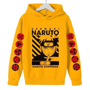 Naruto Casual Hooded Long-Sleeved Hoodie for Kids