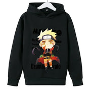 Naruto Casual Hooded Long-Sleeved Hoodie for Kids