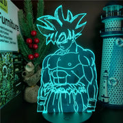 Dragon Ball Z 3D LED Night Light Action Figures - Goku, Vegeta, Gohan & More