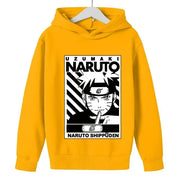 Naruto Casual Hooded Long-Sleeved Hoodie for Kids