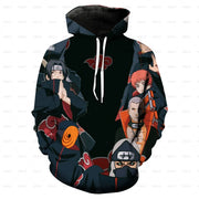 Naruto Kakashi 3D Hoodie for Kids - Casual Unisex Pullover